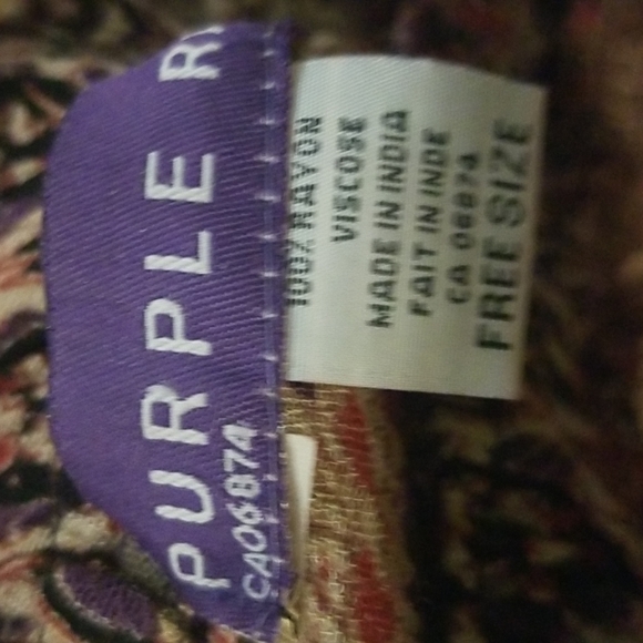 Purple Rain one size fits all skirt - Picture 3 of 4